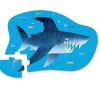 Crocodile Creek 12 Piece Mini Shaped Puzzle Shark City Discount
