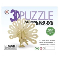 Toyworld NZ 3D Wooden Puzzle Animals Assorted Styles Sale