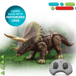 Discovery Triceratops Remote Control Pet Creature Best Sale