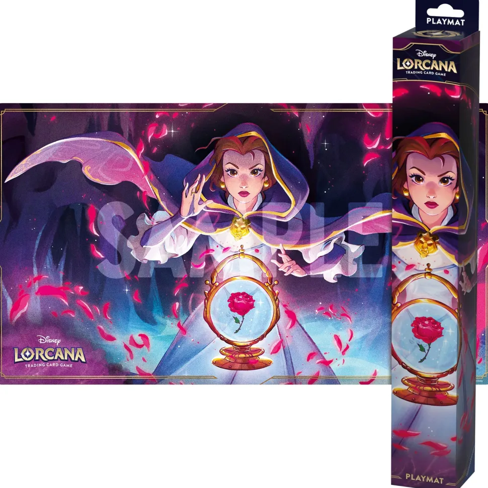 Lorcana Disney S5 Shimmering Skies Playmat - Belle Shop