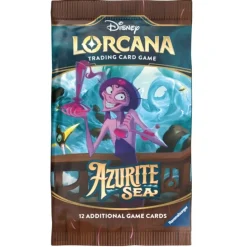 Lorcana Disney Series 6 Azurite Sea Booster Pack New