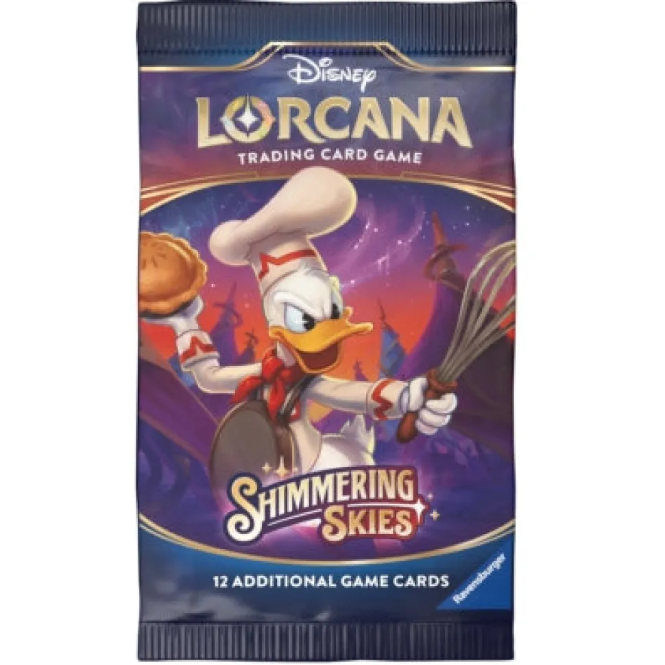 Lorcana Disney TCG S5 Shimmering Skies Booster Pack Assorted Styles Flash Sale