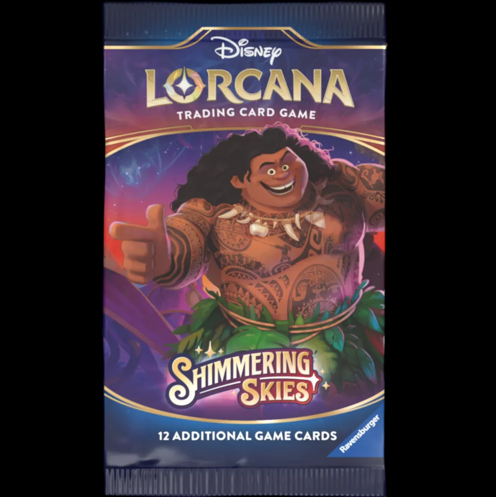 Lorcana Disney TCG S5 Shimmering Skies Booster Pack Assorted Styles Flash Sale