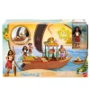 Disney Moana 2 Moana's Adventure Canoe Playset Shop