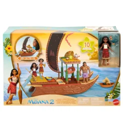 Disney Moana 2 Moana's Adventure Canoe Playset Shop