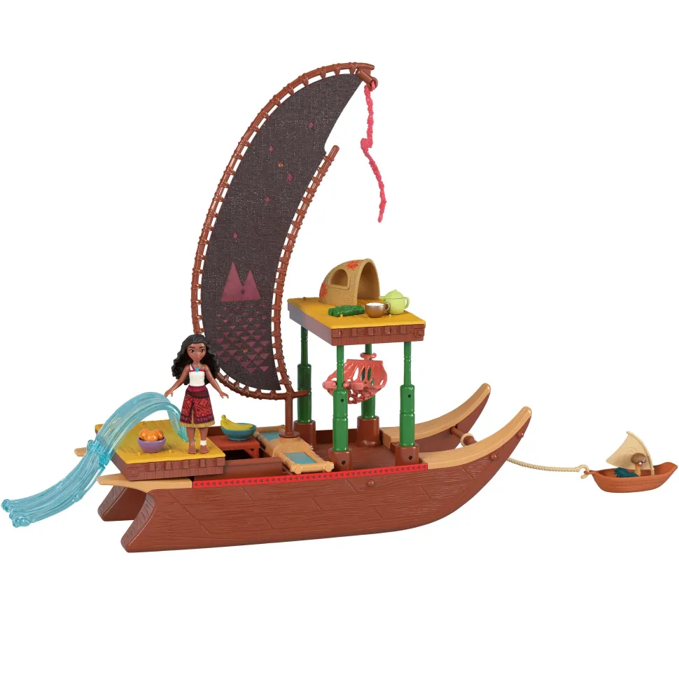 Disney Moana 2 Moana's Adventure Canoe Playset Shop