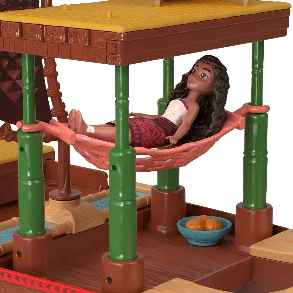 Disney Moana 2 Moana's Adventure Canoe Playset Shop