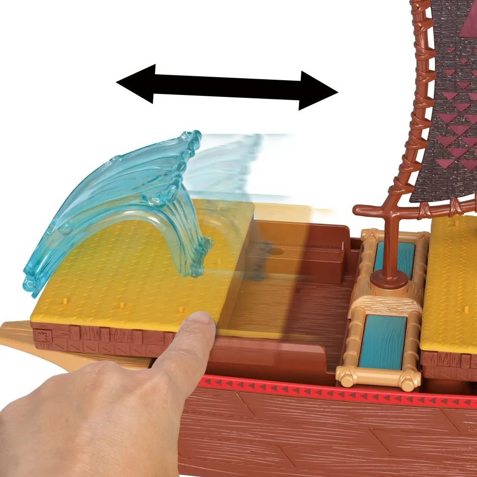 Disney Moana 2 Moana's Adventure Canoe Playset Shop