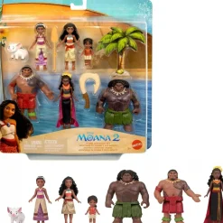 Disney Moana Small Doll Adventure 7 Piece Set Flash Sale
