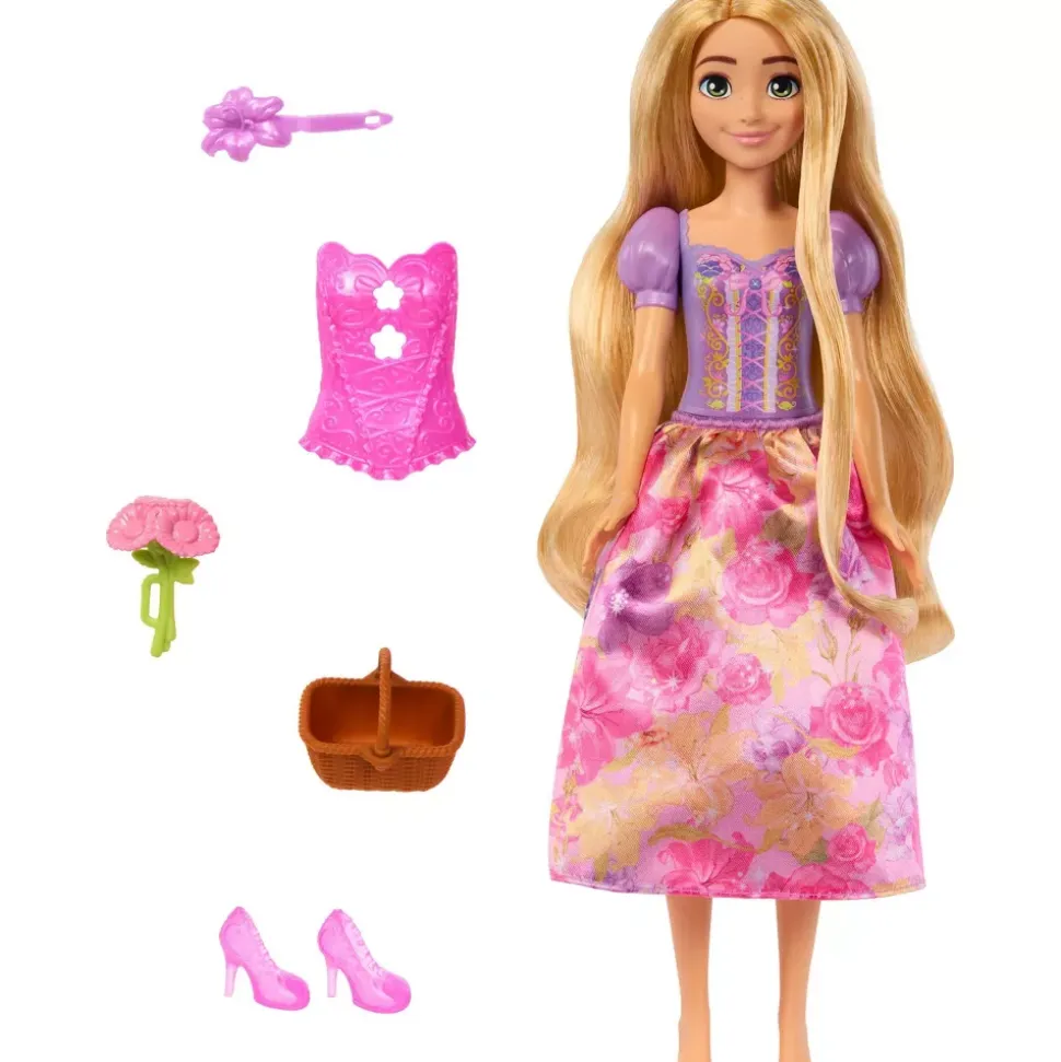 Disney Princess Spin And Reveal Doll - Rapunzel Fashion