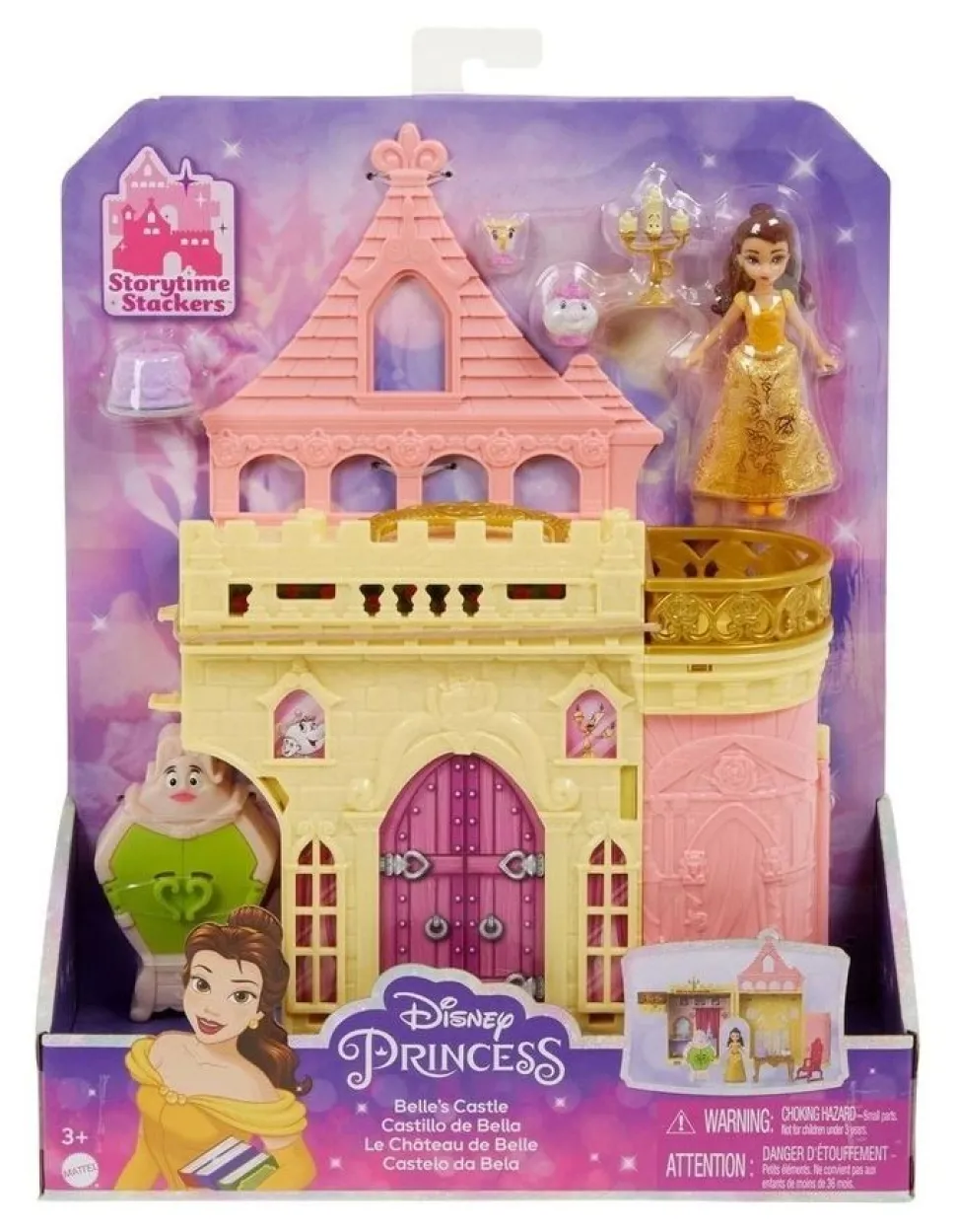 Disney Princess Storytime Stackers Belles Castle Playset New