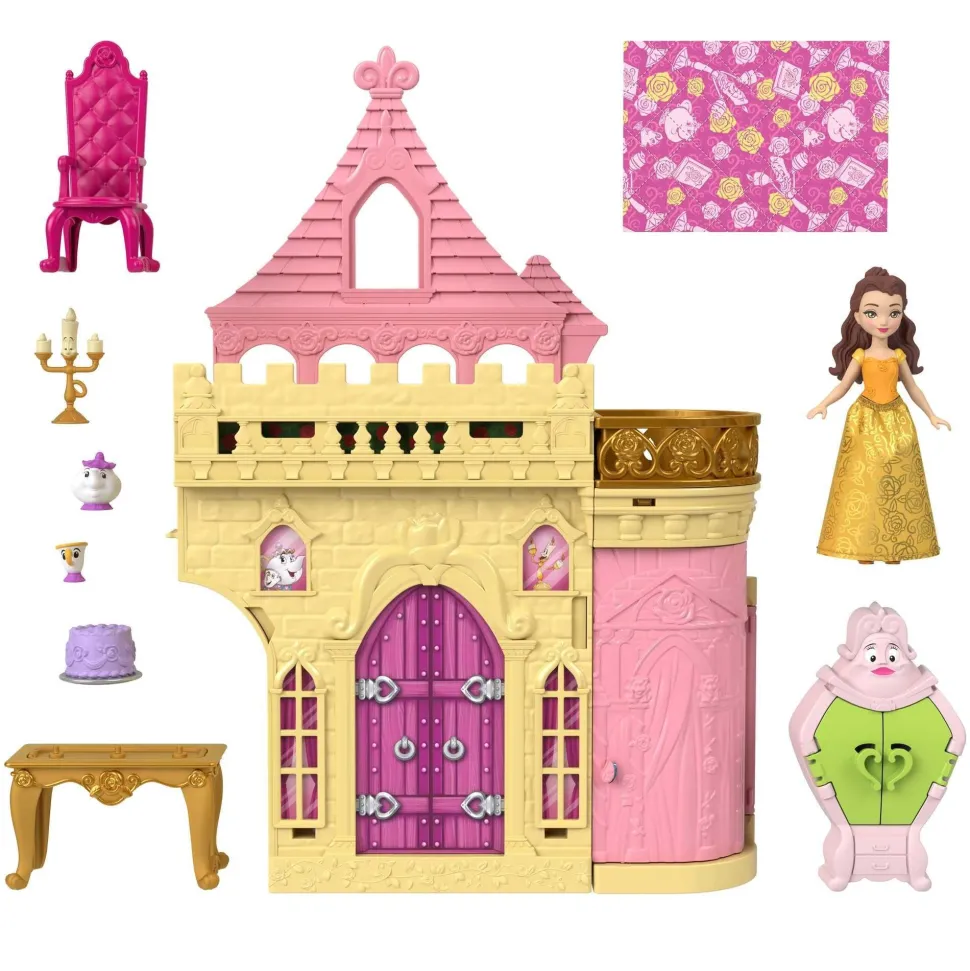 Disney Princess Storytime Stackers Belles Castle Playset New
