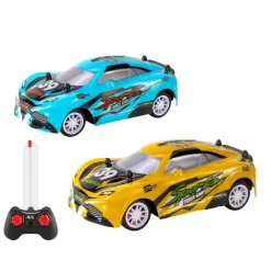 Toyworld NZ 1: 28 Four-Way PVC Car Shell Light Remote Control Car (2 Mixed Colours) Discount