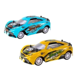 Toyworld NZ 1: 28 Four-Way PVC Car Shell Light Remote Control Car (2 Mixed Colours) Discount