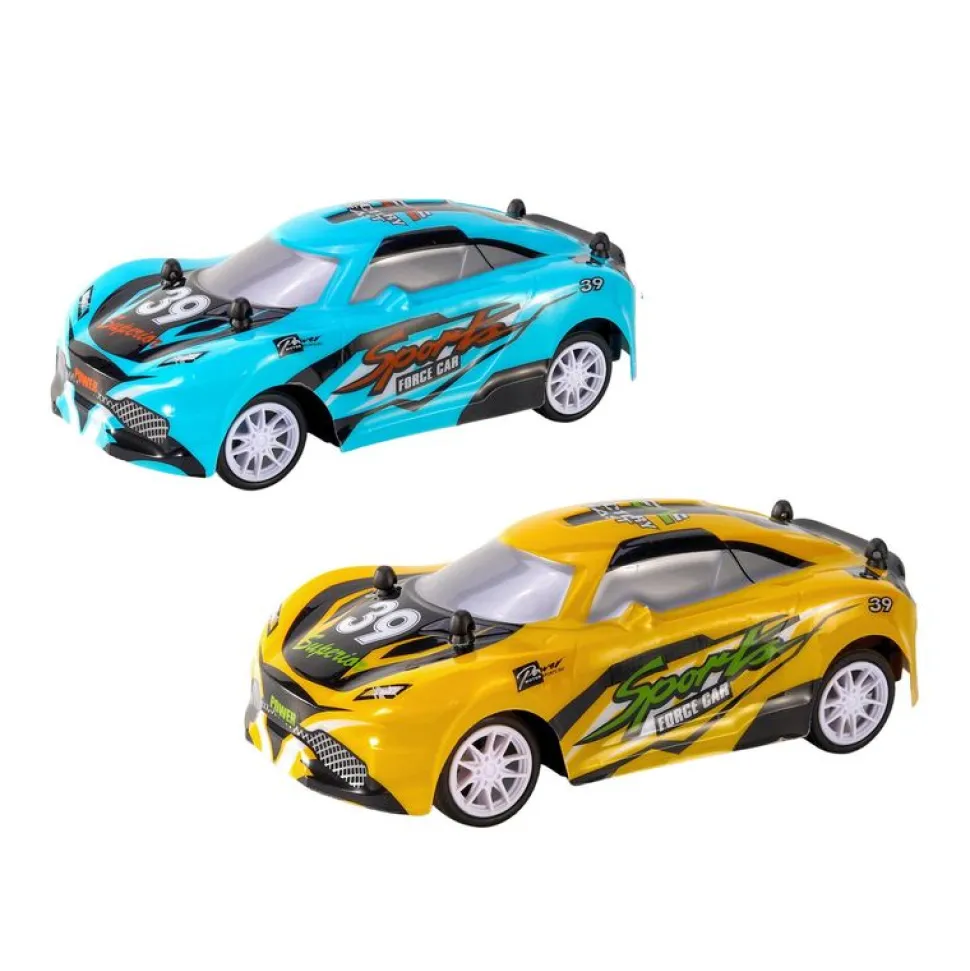 Toyworld NZ 1: 28 Four-Way PVC Car Shell Light Remote Control Car (2 Mixed Colours) Discount