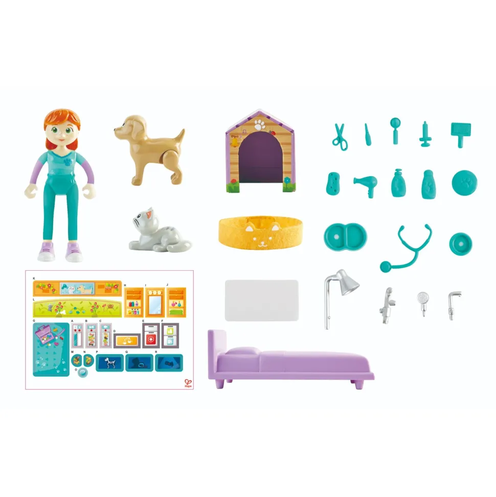 Hape Adventure Kids Furry Friend Vet Set Shop