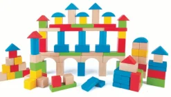 Hape Build Up And Away Blocks 100 Pieces Hot