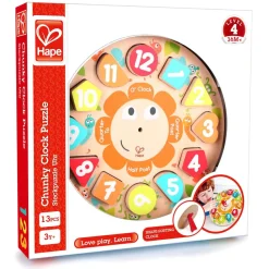 Hape Chunky Clock Puzzle Best Sale