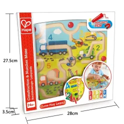 Hape Construction & Number Maze Hot