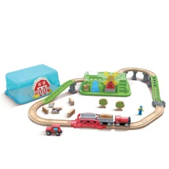 Hape Countryside Train Bucket Set Cheap