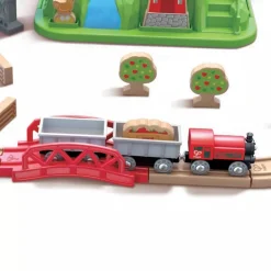 Hape Countryside Train Bucket Set Cheap