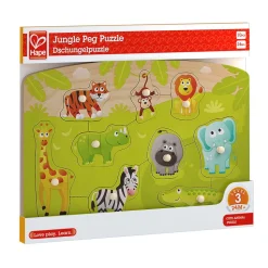Hape Jungle Peg Puzzle Flash Sale