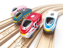 Hape Railway Intercity Battery Powered Locomotive Set Flash Sale