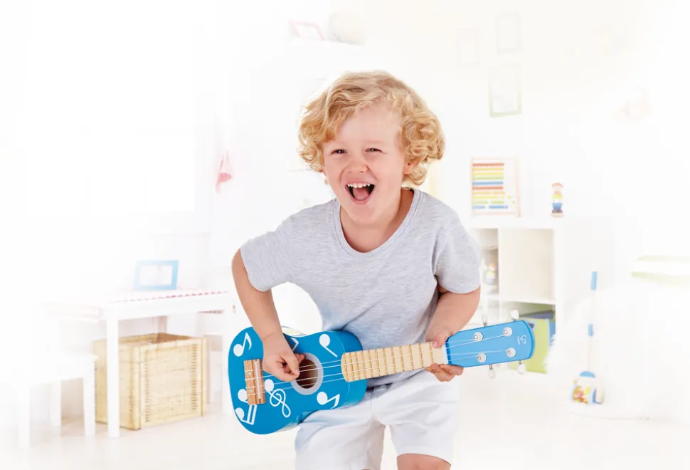 Hape Ukulele - Blue Clearance