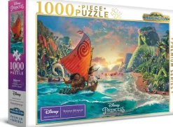 Disney Harlington Thomas Kinkade 1000 Piece Puzzle Moana Hot