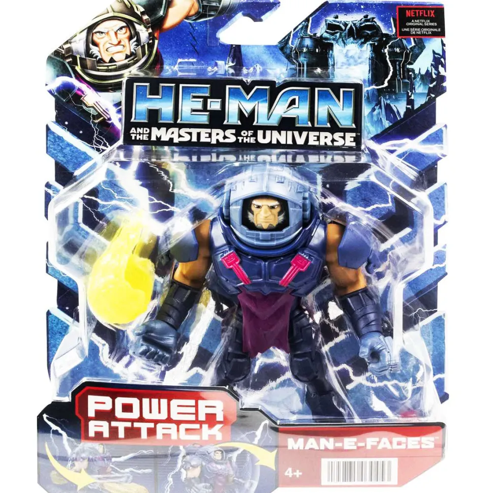 Masters of the Universe He-Man And The Power Attack Action Figure - Man-E-Faces New