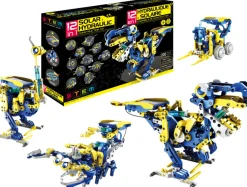 Toyworld NZ 12-in-1 Solar & Hydraulic Construction Kit Fashion