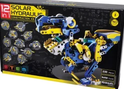 Toyworld NZ 12-in-1 Solar & Hydraulic Construction Kit Fashion