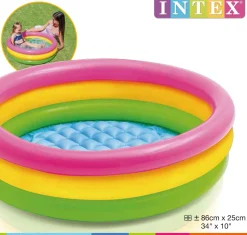 Intex Sunset Glow Baby Pool 86cm X 25cm Clearance