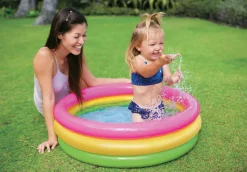 Intex Sunset Glow Baby Pool 86cm X 25cm Clearance