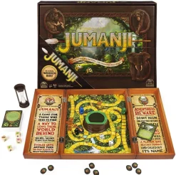 Cardinal Games Jumanji Refresh Wooden Box Set Game Sale