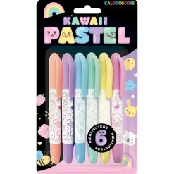 Kaleidoscope 6 KawaII Pastel Markers Online