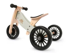 Kinderfeets Tiny Tot Plus Wooden Trike Silver Sage Discount