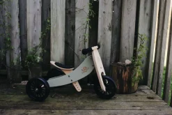 Kinderfeets Tiny Tot Plus Wooden Trike Silver Sage Discount