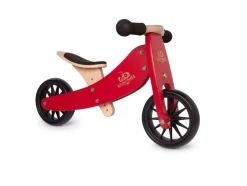 Kinderfeets Tiny Tot Wooden Trike Cherry Red Outlet
