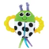 Lamaze Flip-Flop Bitty Bite Bug Rattle New