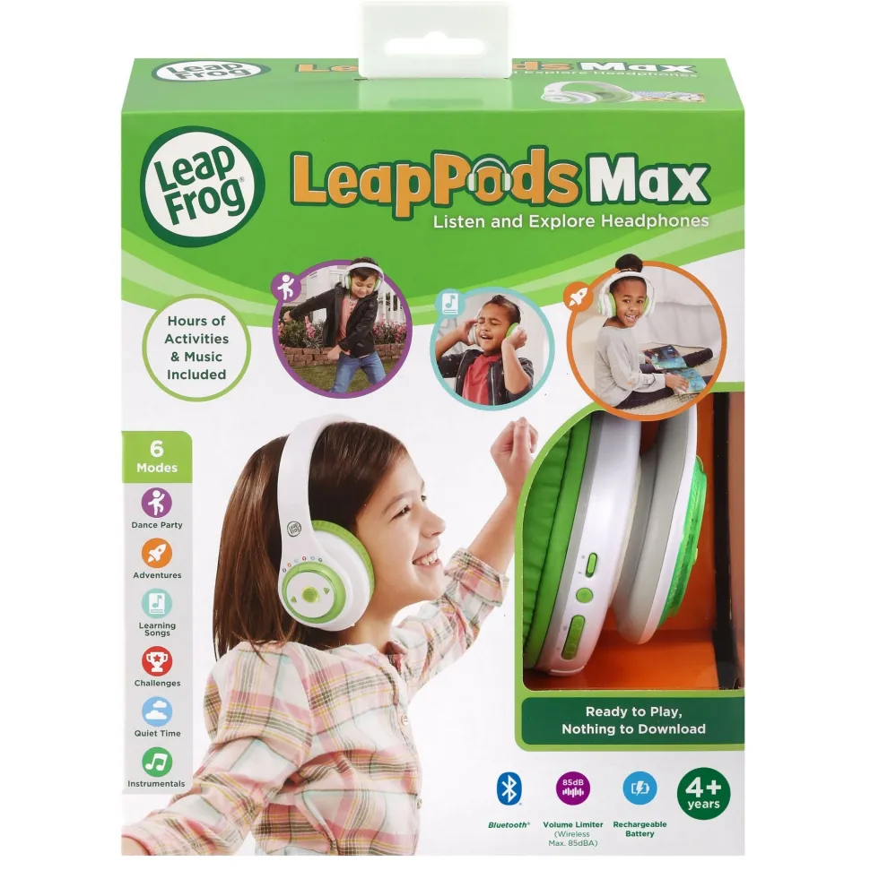 LeapFrog Leappods Max Kid Safe Headphones Fashion