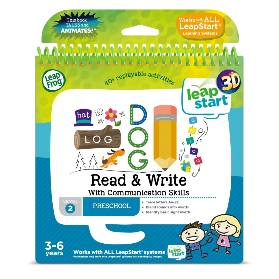 LeapFrog LeapStart 3D Read & Write With Communication Skills Activity Book Discount