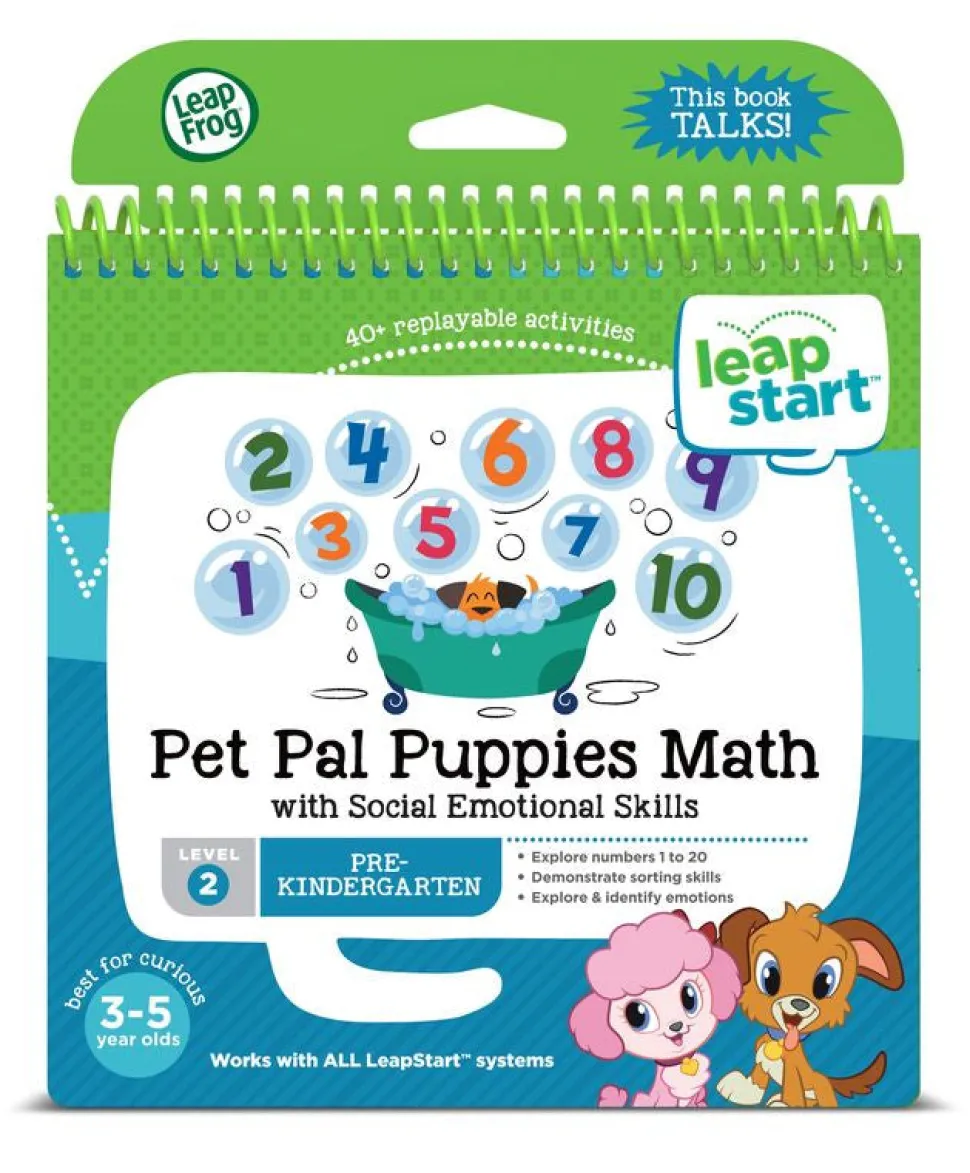 LeapFrog Leapstart Pet Pal Puppies Maths Activity Book Online