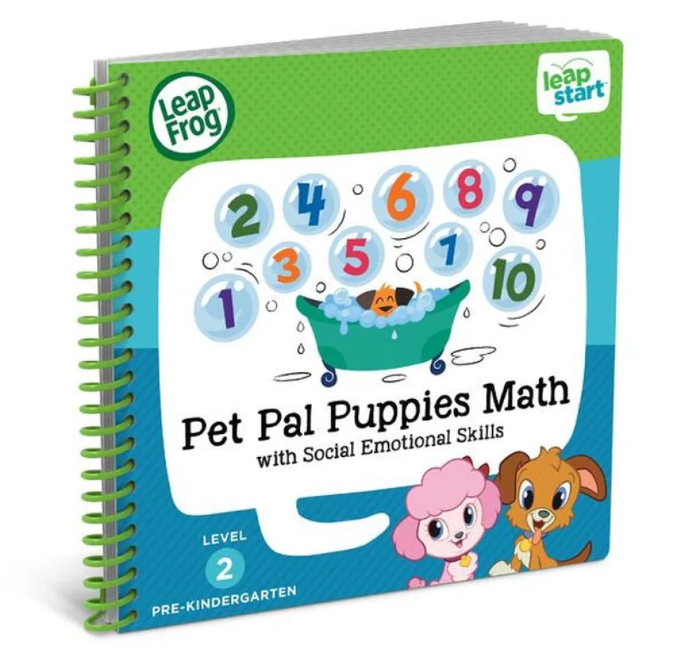 LeapFrog Leapstart Pet Pal Puppies Maths Activity Book Online