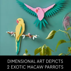 LEGO 31211 Art The Fauna Collection - Macaw Parrots Flash Sale