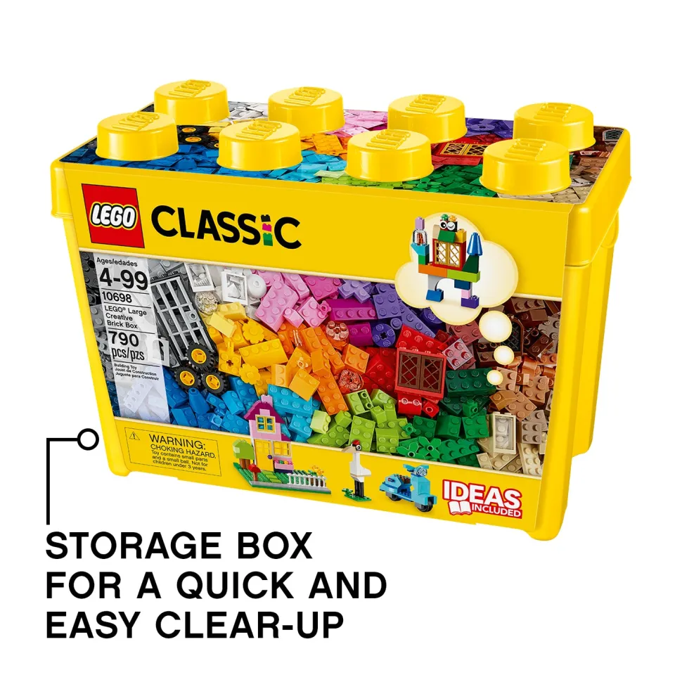 LEGO 10698 Classic Large Creative Brick Box 790 Piece Flash Sale