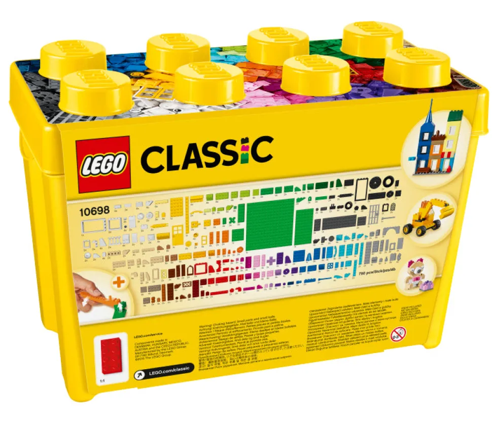 LEGO 10698 Classic Large Creative Brick Box 790 Piece Flash Sale
