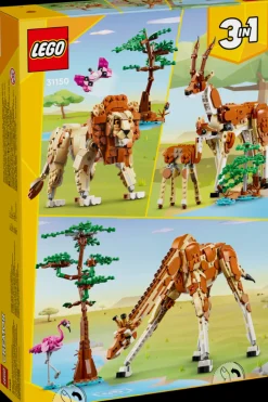 LEGO 31150 Creator Nature And Animals Wild Safari Animals Flash Sale