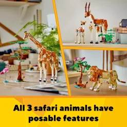LEGO 31150 Creator Nature And Animals Wild Safari Animals Flash Sale