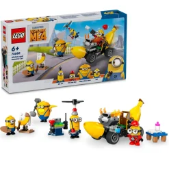 LEGO 75580 Despicable Me 4 Minions And Banana Car Hot